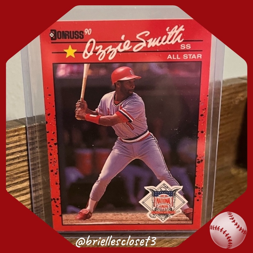 Rare Vintage Donruss/Leaf Inc. Ozzie Smith MLB Baseball Traded Card #710